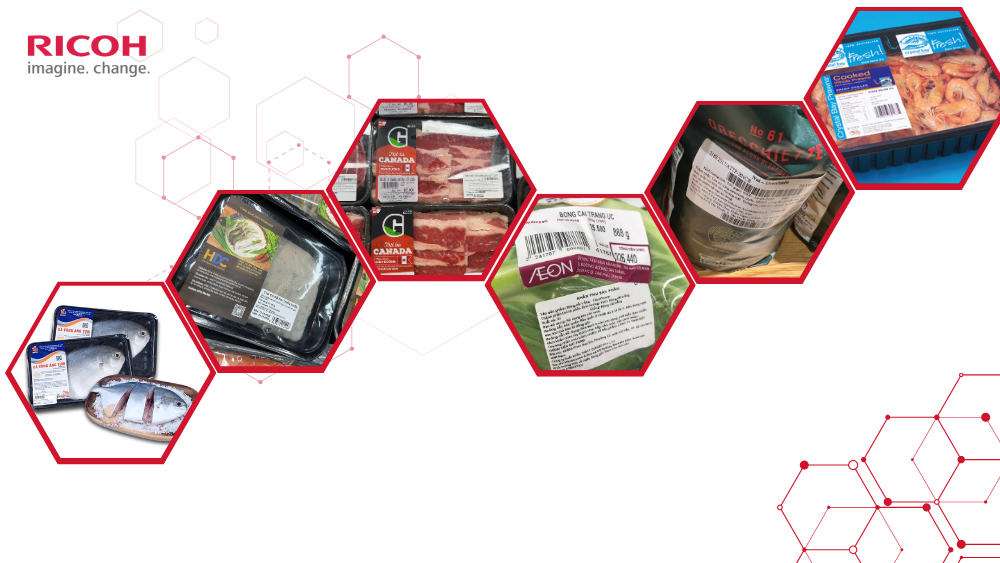 barcode application in food